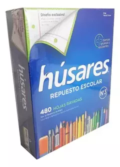 Repuesto de hojas husares