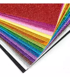 Goma eva Glitter