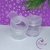 Potinho 50ml com tampa abre e fecha para glitters