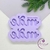 Molde de Silicone para resina Mãe com 2 cavidades - (6 cm) - comprar online