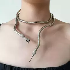 Collar / Brazalete Snake Silver