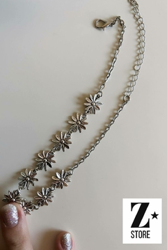 Chocker Florcitas Silver - ✸ 