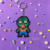 Zumbi (Plants vs Zombies) - Chaveiro em Pixelart