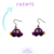 Brinco Fusquinha em Pixelart (em Aço Antialérgico) na internet
