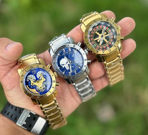 COMBO BVLGARI - 3 Relógios