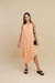 Vestido Serena frente única midi de pontas na internet