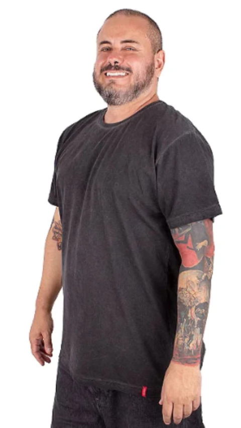 CAMISETA AR BASICA ESTONADA