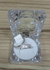 Par de aliança em prata 925 diamantada no meio