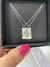 Conjunto de colar combinando com data e nome