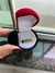Pulseira infantil personalizada com nome em preto, menina na lateral - Imperiium 