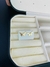 Brinco borboleta liso banhado em ouro 18k