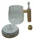Copo Mixer De Vidro 400ml Caneca Café Com Agitador (cod.0068) na internet