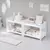 Imagem do Mini rack retangular branco