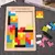 Quebra-Cabeça de Madeira (Tangram) - comprar online