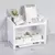 Mini rack retangular branco - Educol - loja de presentes