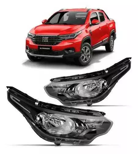 FAROL FIAT STRADA 20/ S/LED LE