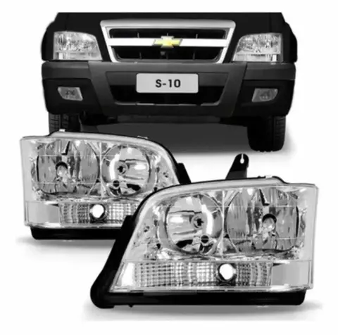 FAROL GM S10 01/ CRISTAL LD