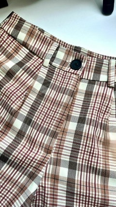 Bermuda Alfaiataria Xadrez Dany - comprar online