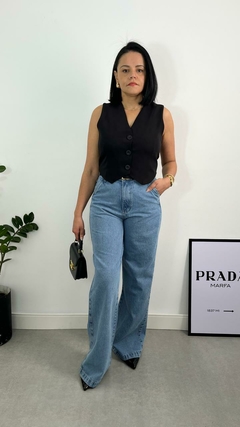 Calça Jeans Wed Leg Rotieh Premium na internet