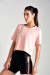 CAMISETA CROPPED SUZAN AERO ATENA ROSA CORALINA na internet