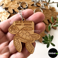 Chaveiros Personalizados de MDF - Fundo do Mar - comprar online