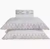 JOGO DE CAMA 4 PCS BREZZA BRANCOLEGNO QUEEN TRUSSARDI 2,40 X 3,00M