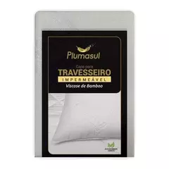 CAPA PROTETORA IMPERMEAVEL PARA TRAVESSEIRO - VICOSE DE BAMBOO 50X90 PLUMASUL - comprar online