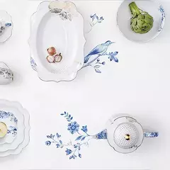 TRAVESSA OVAL - ROYAL WHITE PIP STUDIO na internet
