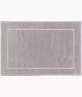 TOALHA PARA PES FELPUDO STARE TRUSSARDI COR 80195 CINZA 86 X 60