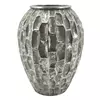 Vaso De Metal Prata
