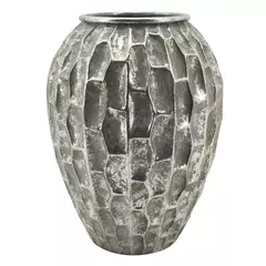 Vaso De Metal Prata