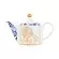 BULE PEQUENO - ROYAL WHITE PIP STUDIO