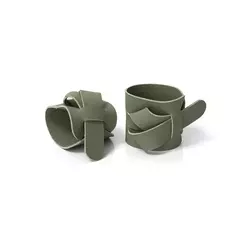 PORTA GUARDANAPO RAVENA OLIVE 2 PÇS