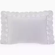 SUPER FRONHA PALMA BRANCO PLATINO TRUSSARDI 50 X 90CM