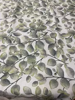 TOALHA DE MESA AUGURI CASA ACQUA EUCALIPTOS 1,60M X 2,20M