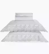 JOGO DE CAMA 4 PCS PALMA QUEEN TRUSSARDI 2,40 X 3,00 COR 1