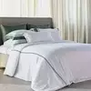CAPA DUVET KING DEAUVILLE BR/VERDE 600 FIOS 2,90 X 2,60 - MUGUET