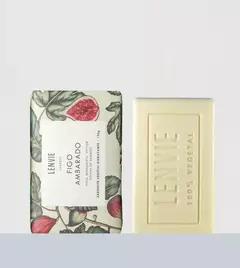 SABONETE VEGETAL EM BARRA FIGO AMBARADO ARABESC 150G