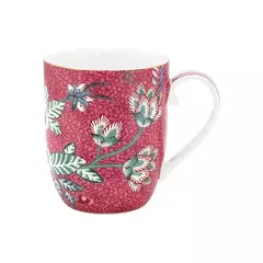 Set/2 Caneca Grande Rosa - Flower Festival