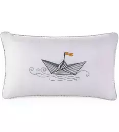 ALMOFADA MARINA BRANCO TRUSSARDI 30 X 50CM