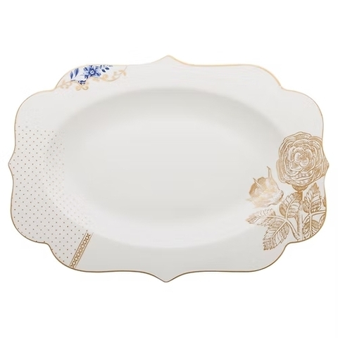 TRAVESSA OVAL - ROYAL WHITE PIP STUDIO - comprar online