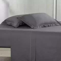 JOGO DE CAMA QUEEN LAZIO 300 FIOS CHUMBO GRAFF