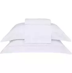 JOGO DE CAMA S KING BUD VISION NEW COLOR P. 1 BRANCO