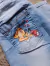 Calca jeans personalizada a mão Disney na internet