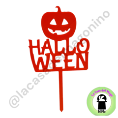 TOPPER HALLOWEEN PLASTICO 3D - comprar online