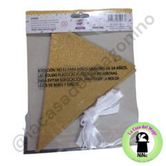 BANDERINES GLITTER 360cm (BADO02)/(BAPL02) - comprar online