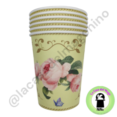 VASO DE POLIPAPEL HORA DEL TE 266cc x 6 un. (DVA065) - comprar online