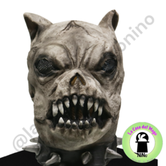 MASC DE LATEX PERRO MALO CON COLLAR (LMA01) - comprar online