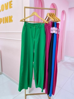 Calça pantalona alfaitaria na internet