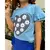 Camiseta Isabella Azul Claro - comprar online